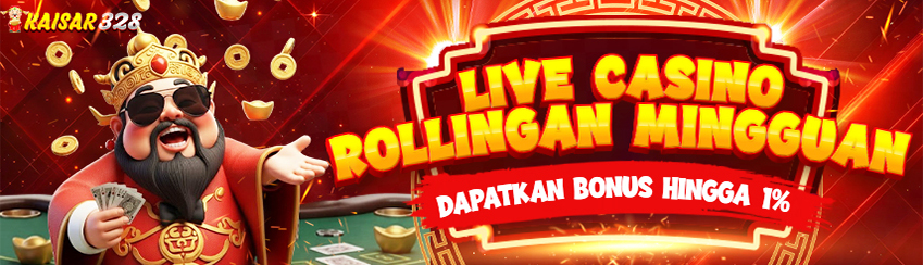 Bonus Rollingan Casino 1%